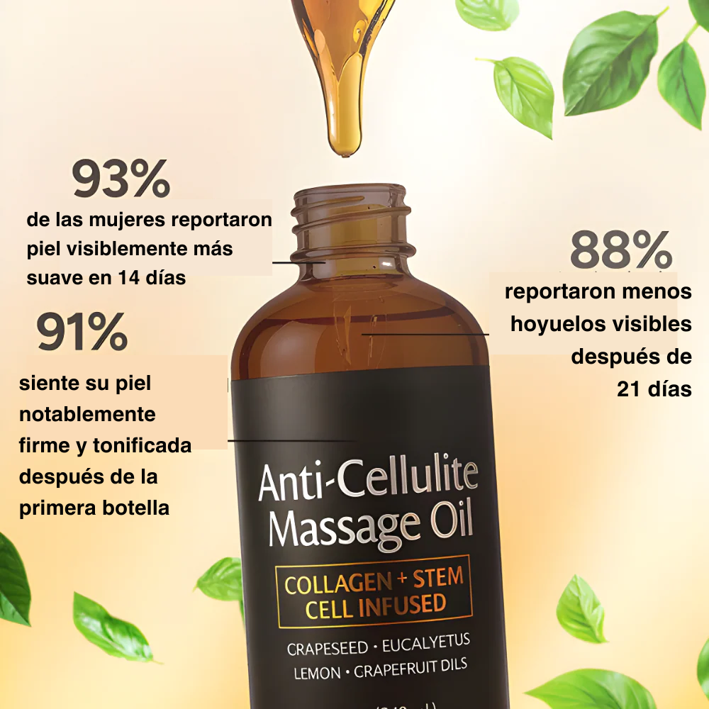 Aceite Anti-Celulitis: Resultados visibles en solo 7 días